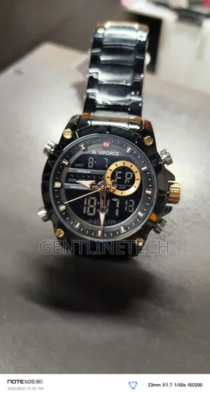 Naviforce 9163 Black Men's Watch