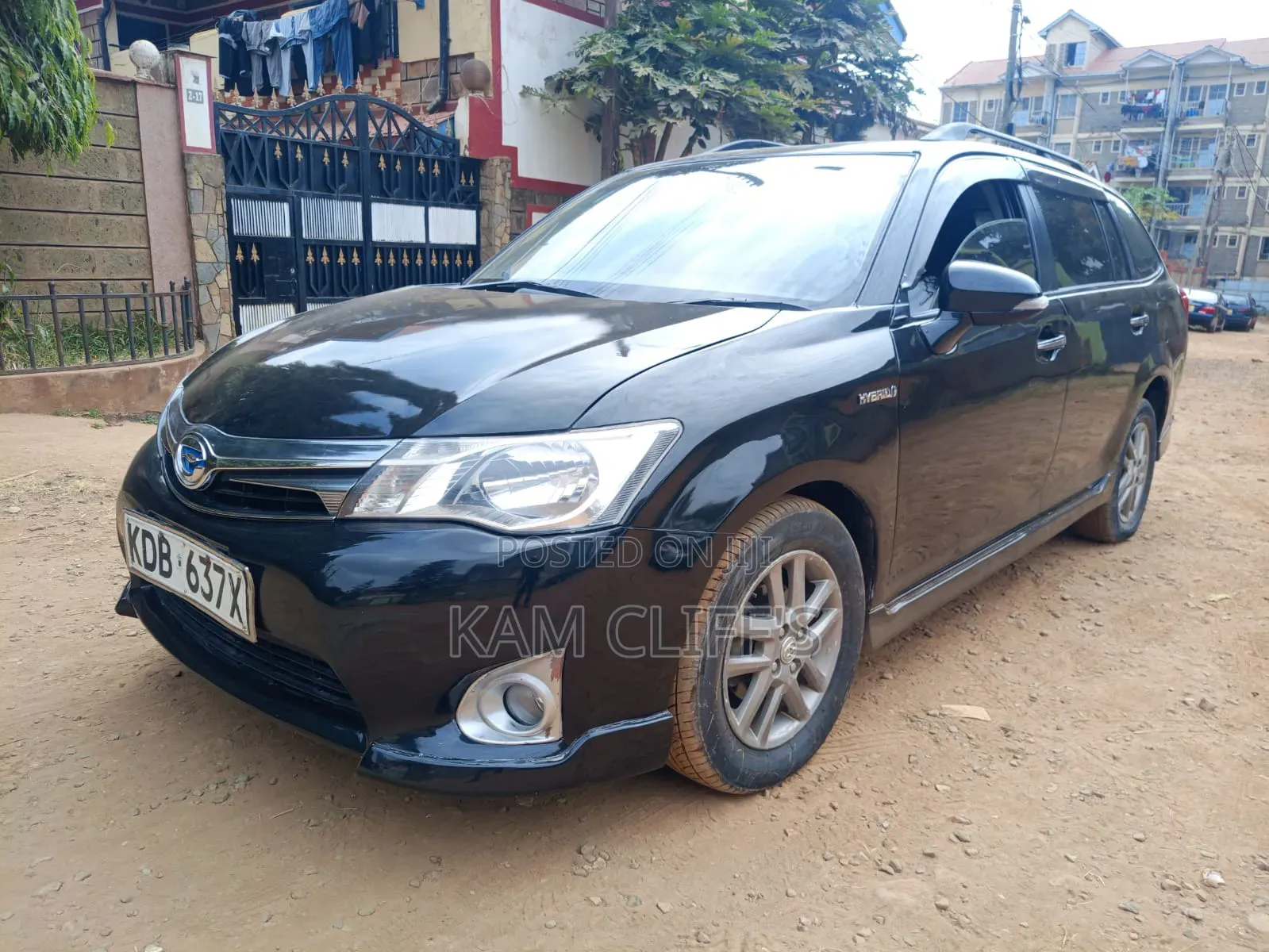 Toyota Corolla Fielder 2015 Black