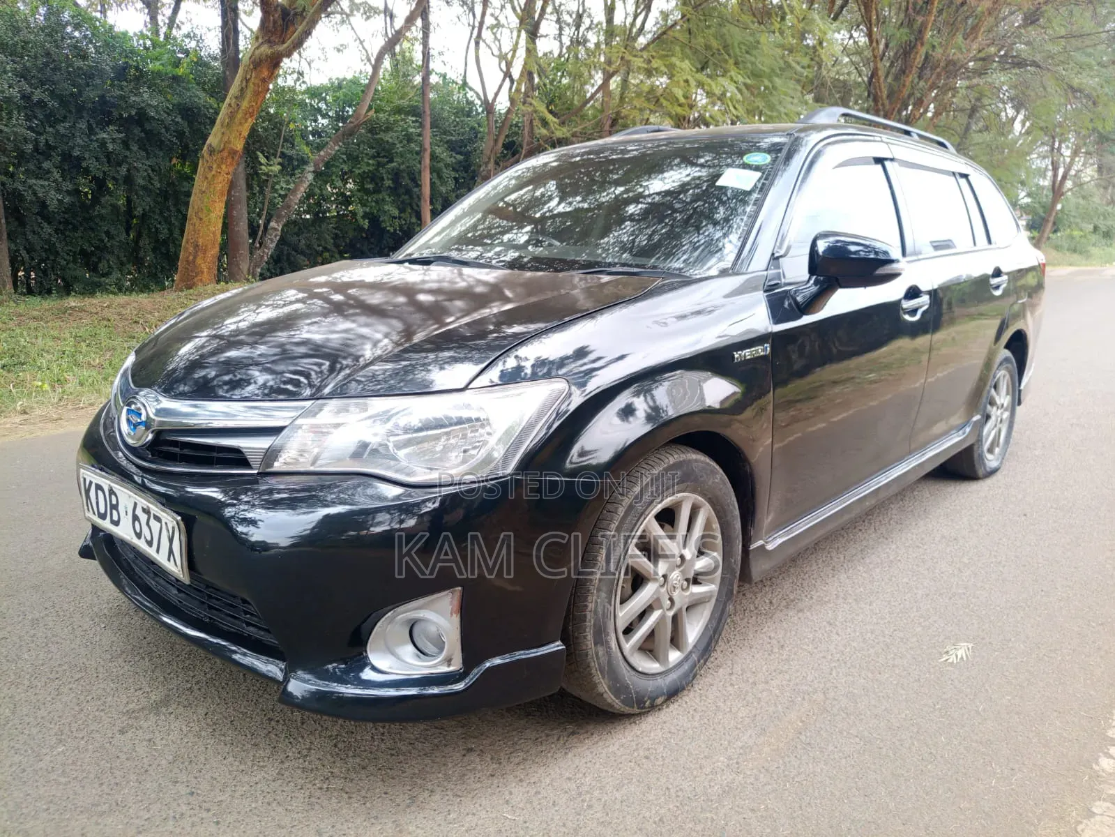 Toyota Corolla Fielder 2015 Black