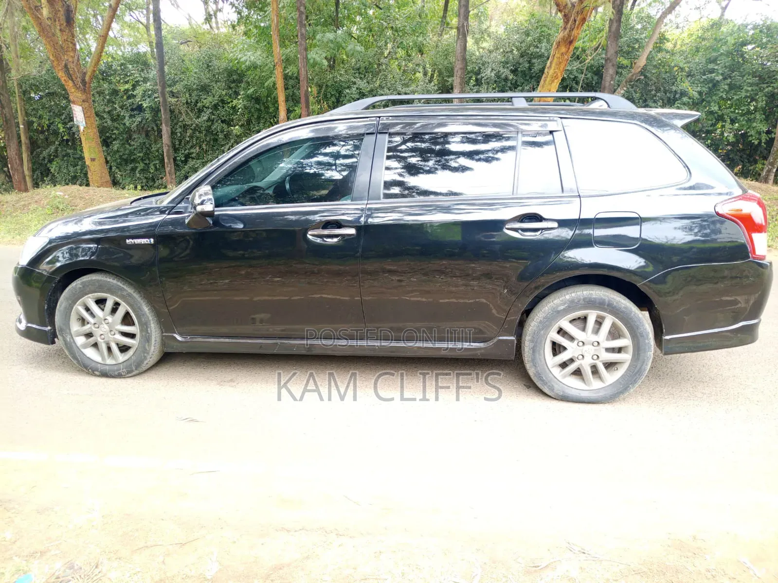 Toyota Corolla Fielder 2015 Black