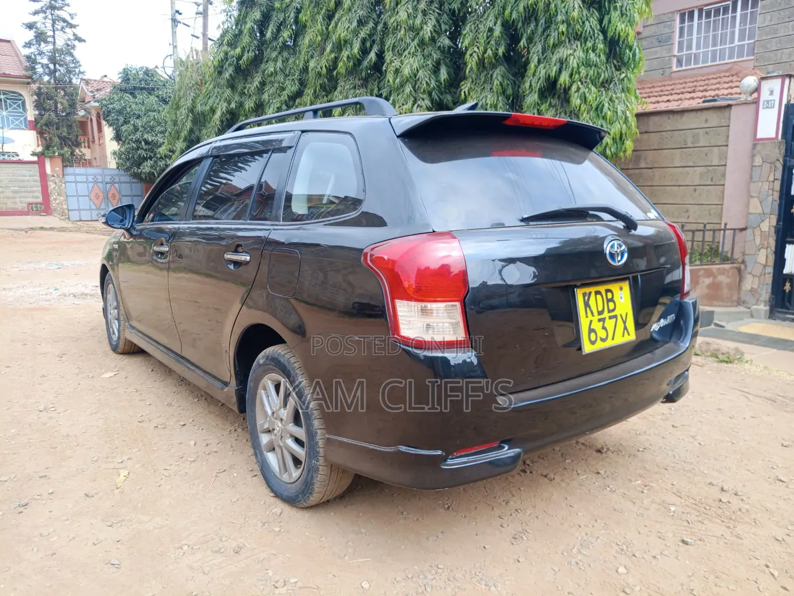 Toyota Corolla Fielder 2015 Black