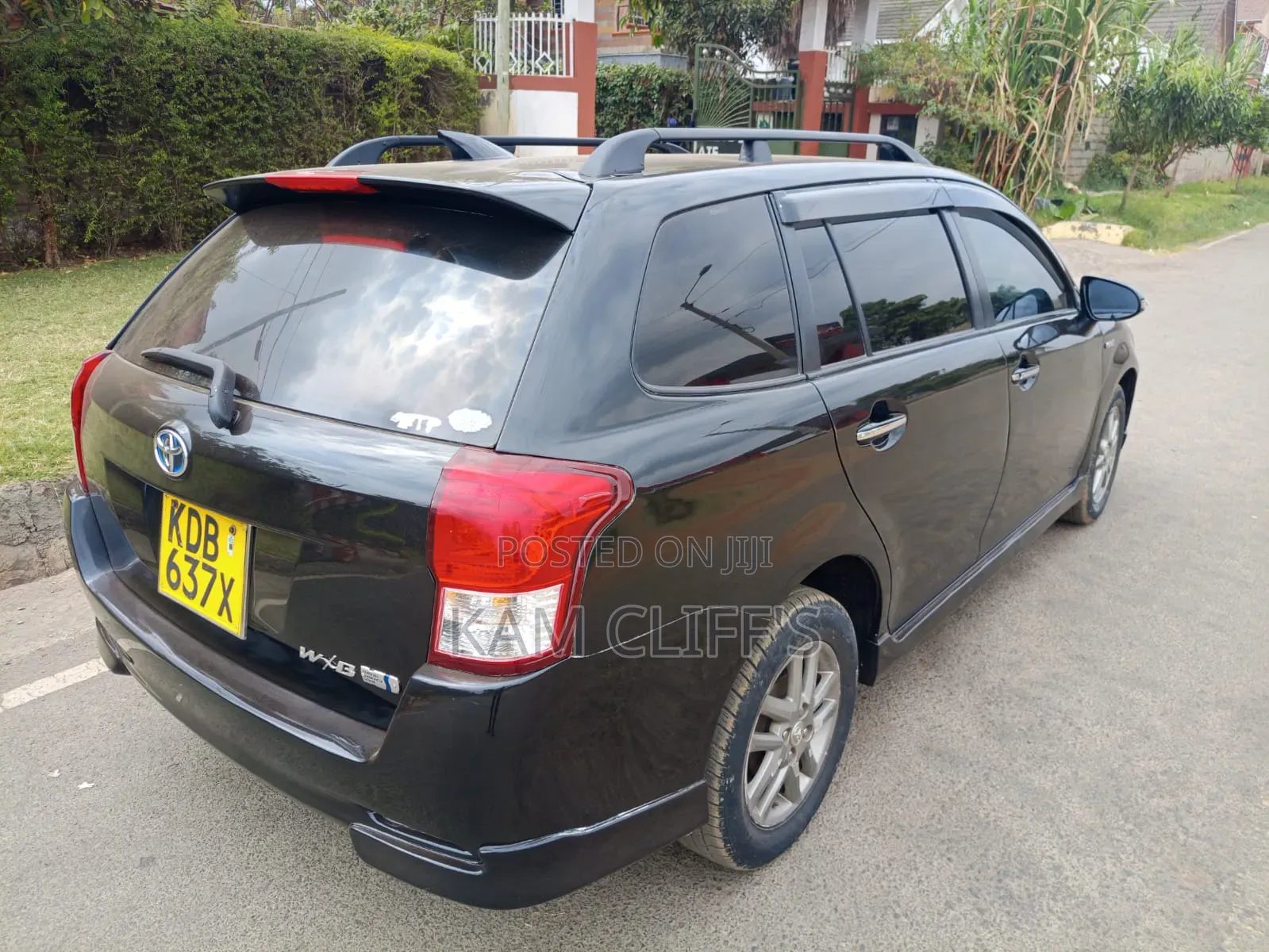 Toyota Corolla Fielder 2015 Black