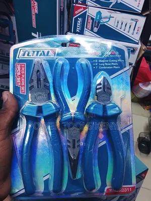 TOTAL 3-Piece Pliers Set