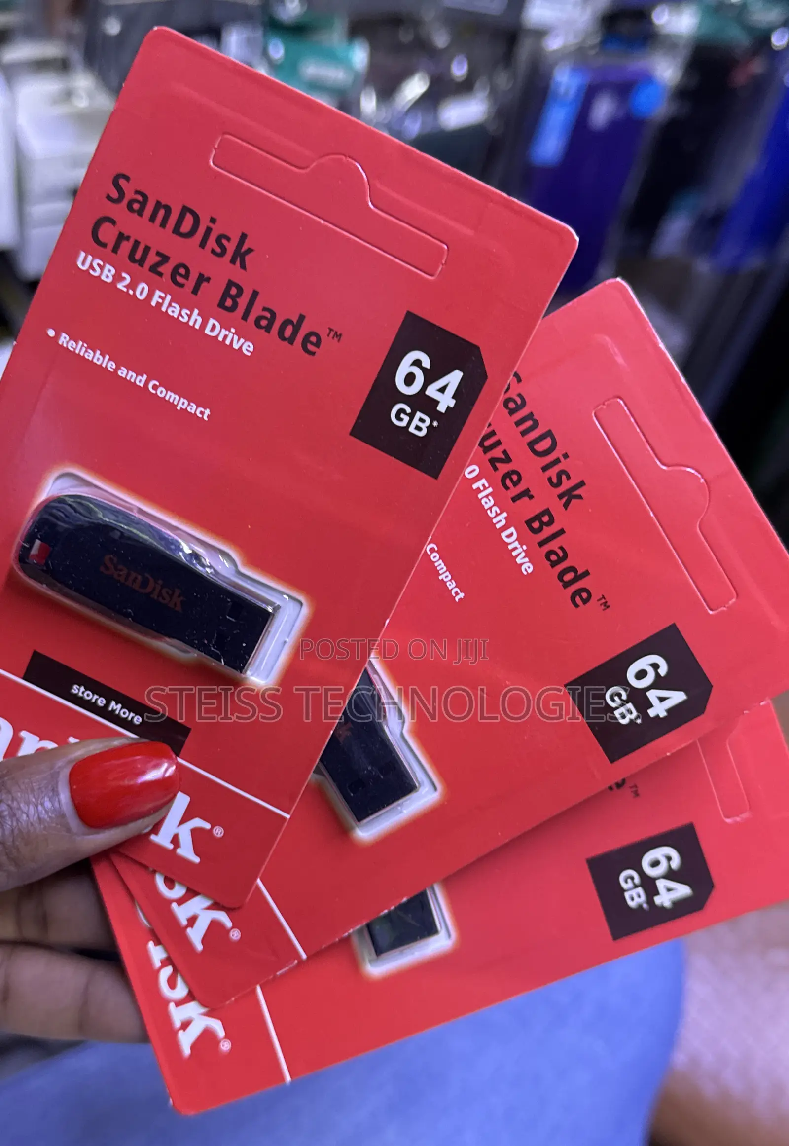 64gb Sandisk Cruzer Blade Flash