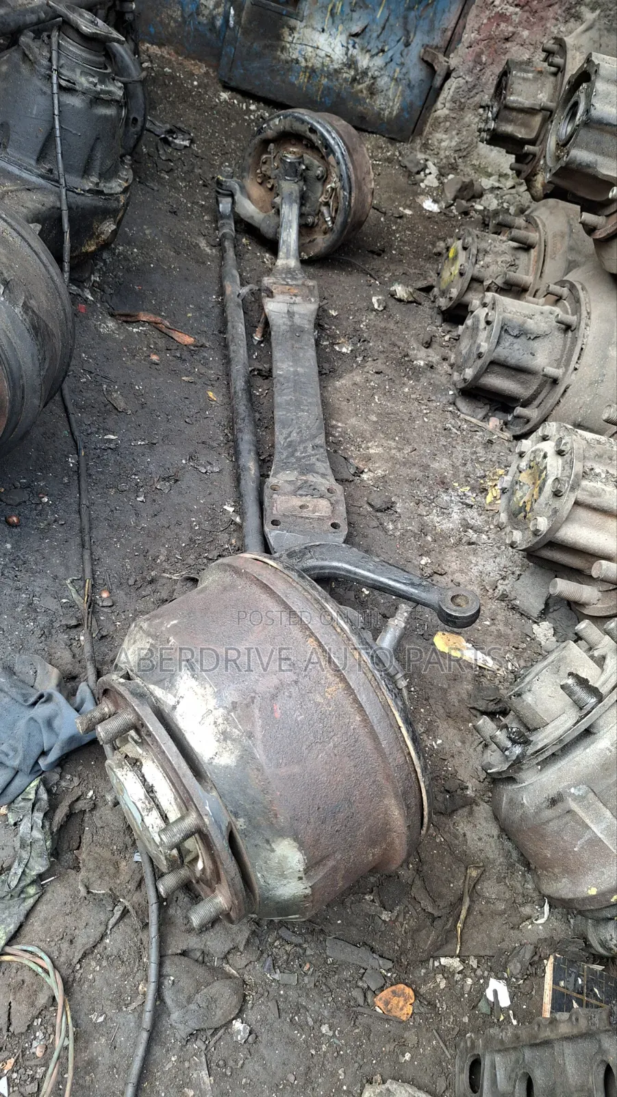 Front Axel Mitsubishi Fh 215