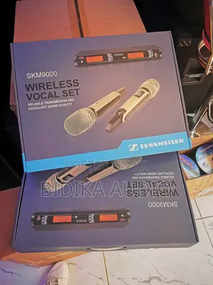 Sennheiser SKM9000 Dual Wireless Vocal Microphone System Set