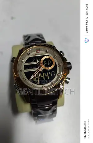 Naviforce 9163 Brown Gold Business Watch