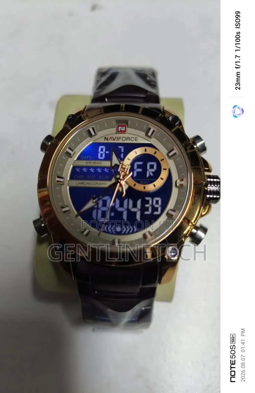 Naviforce 9163 Brown Gold Business Watch