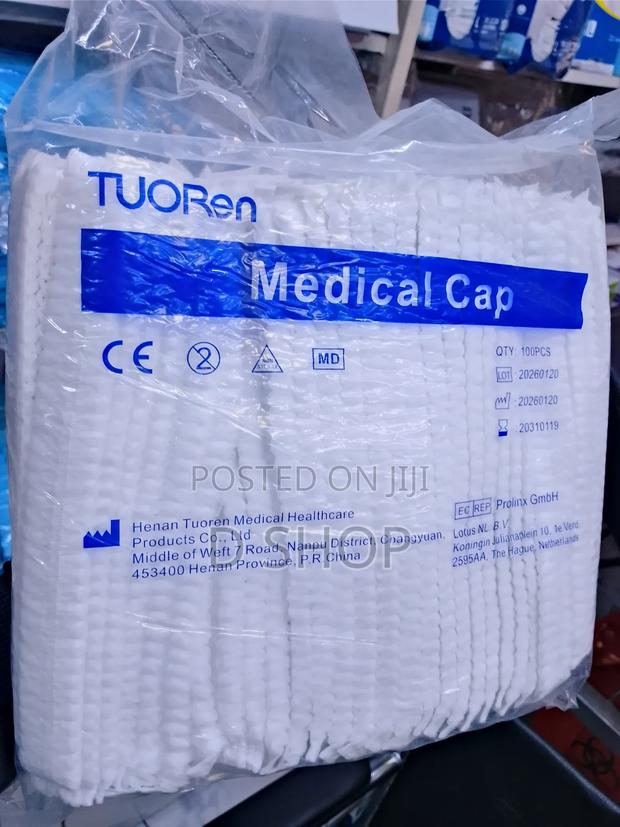 100pcs Medical Cap - main view