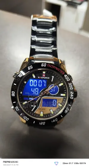 Original Naviforce 9171 Black Quartz Watch