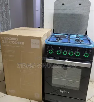 Black Syinix 50by50 Standing Cooker
