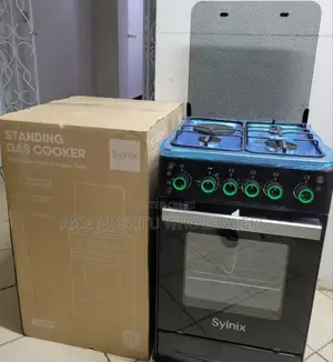 Black Syinix 50by50 Standing Cooker