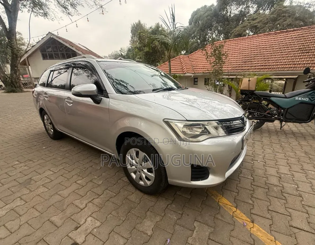 Toyota Corolla Fielder 2015 Silver