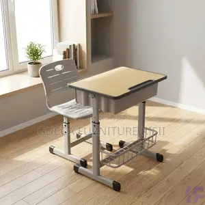 Kids Furniture; Adjustable Kids Desk and Chair
