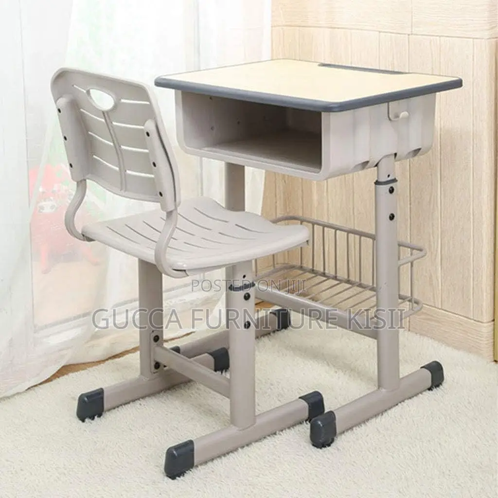 Kids Furniture; Adjustable Kids Desk and Chair