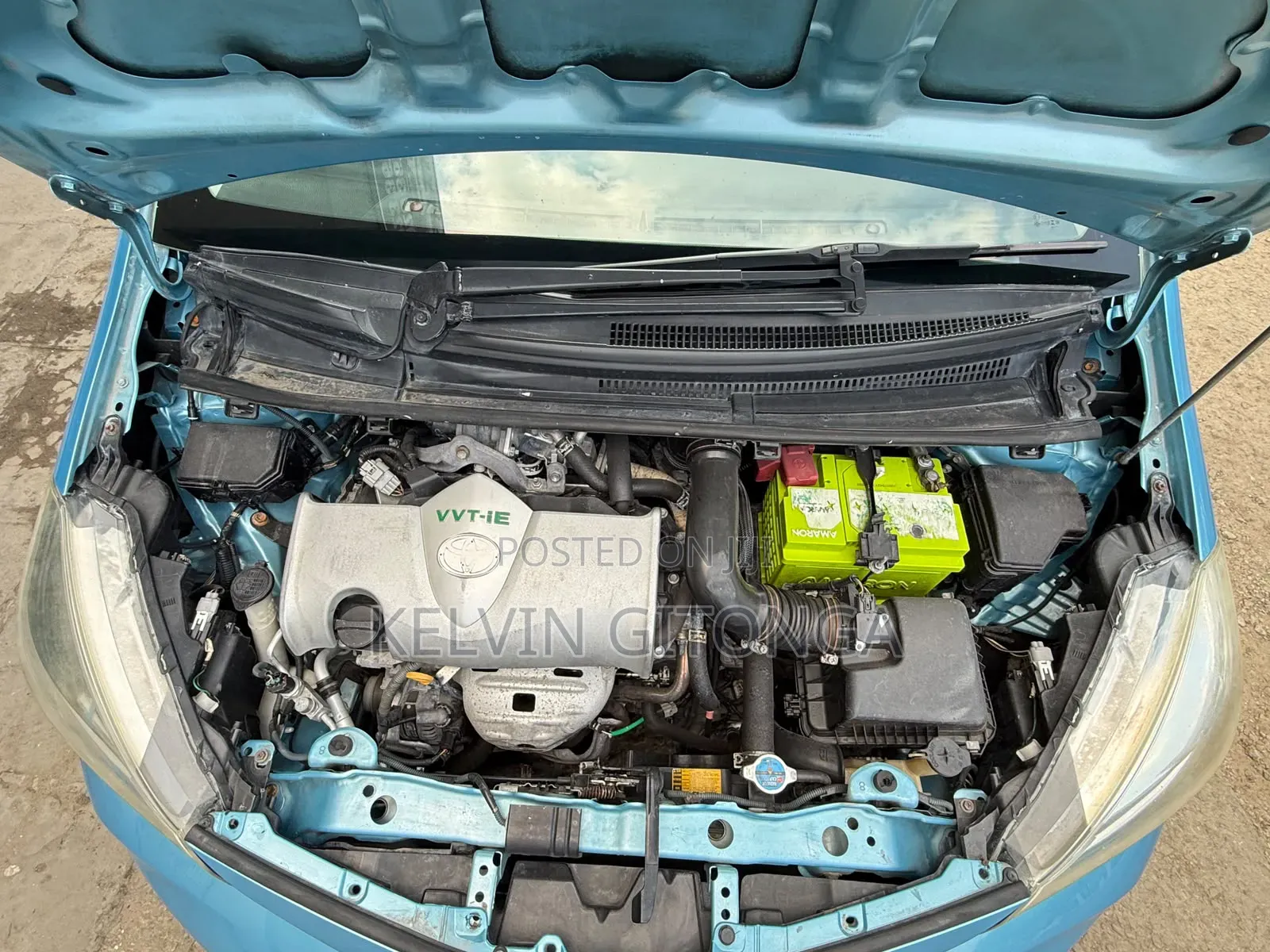 Toyota Vitz 2015 Blue