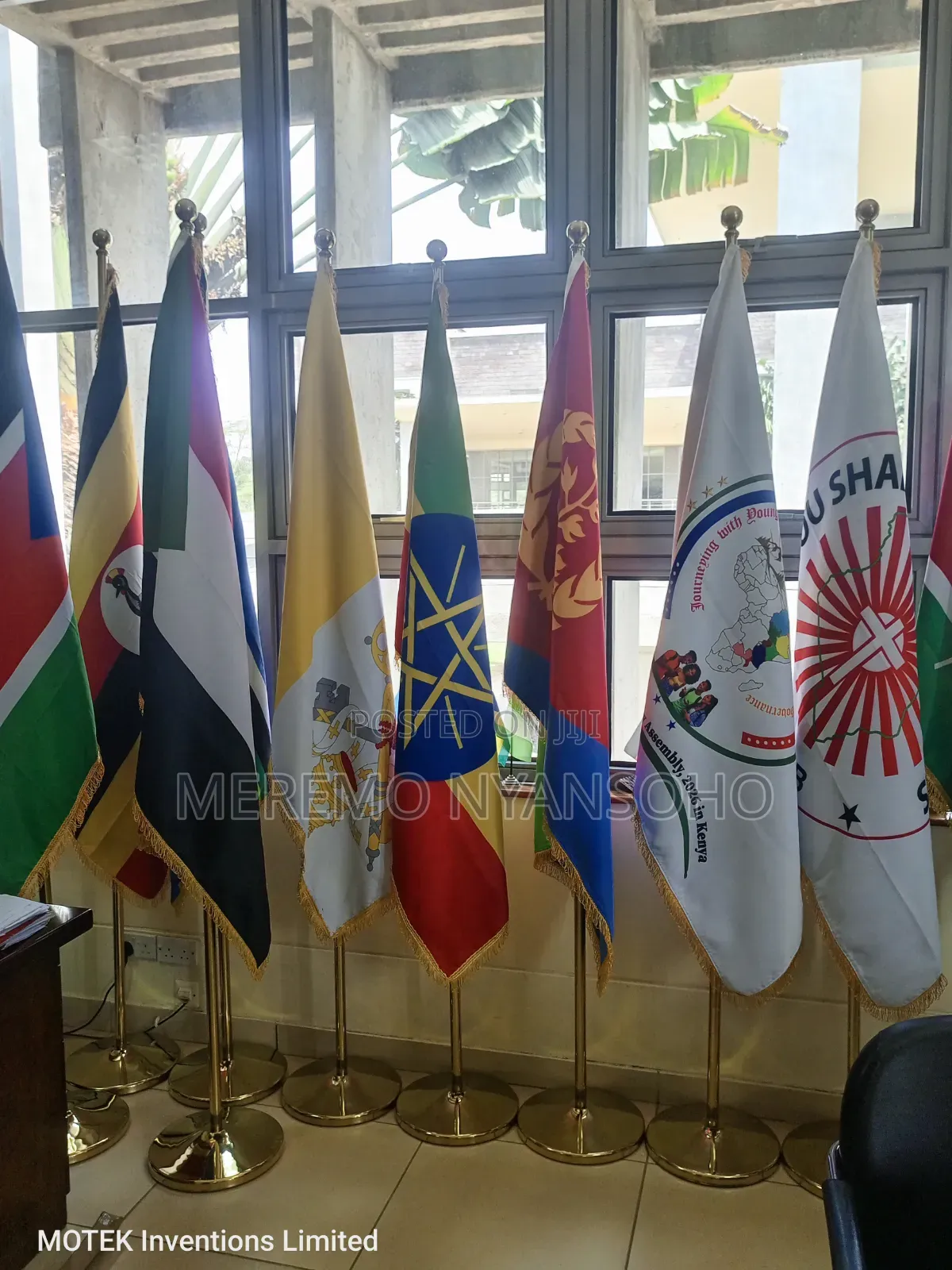 Flags and Flag Stands