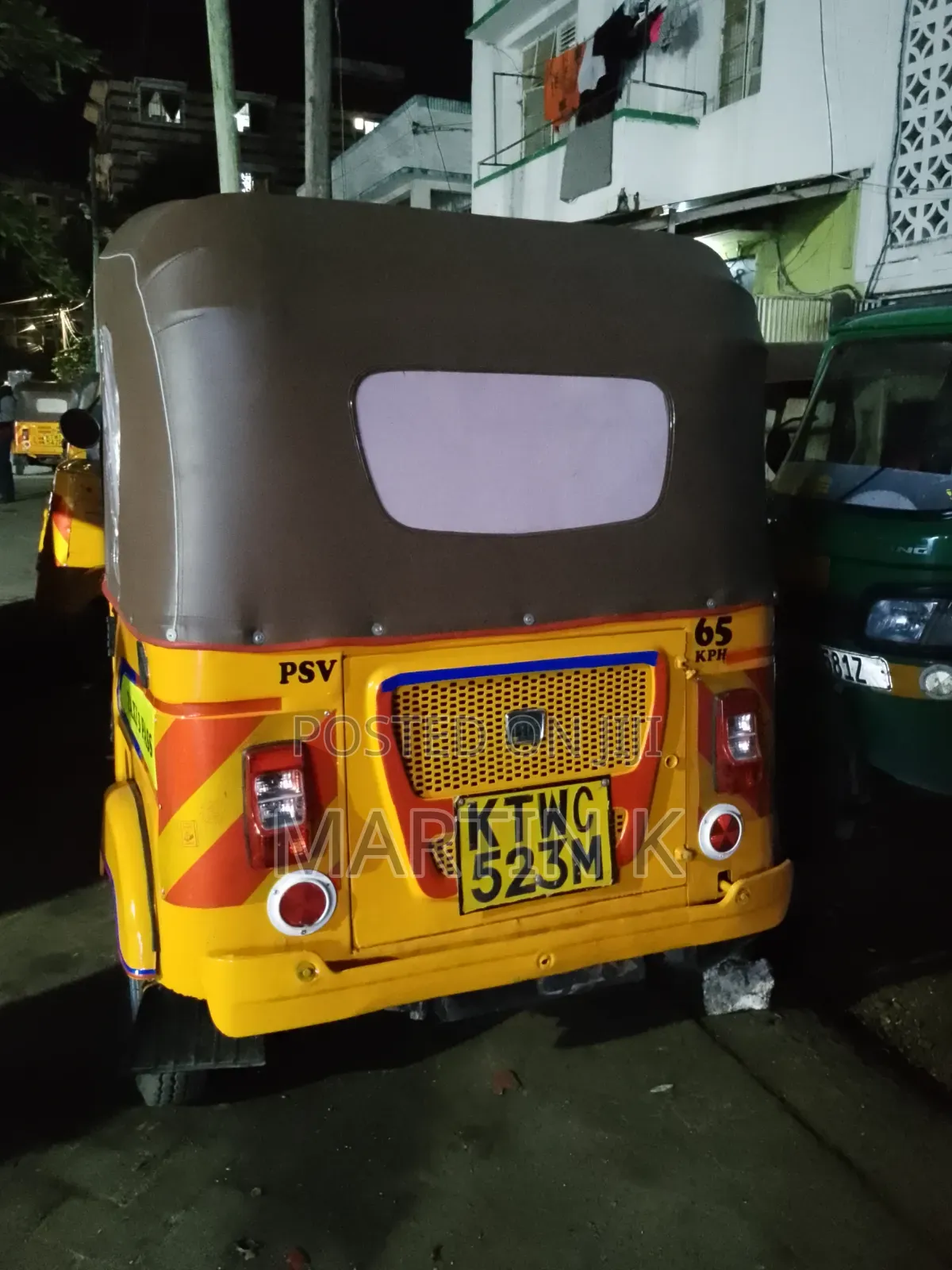 Bajaj RE 2022 Yellow