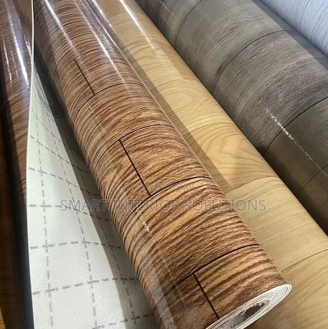 Multicolour Mkeka Wa Mbao Vinyl Carpet