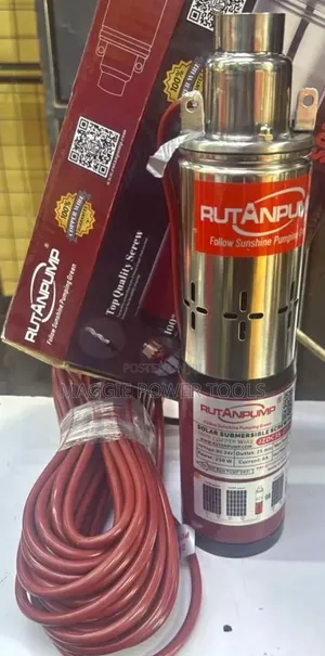 New Brand Dc Submersible Water Pump/Rutan 250w/50m Dc Solar Water Pump
