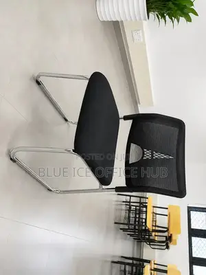 Office Chair;Modern Office Guest Chair With Chrome Sled Base