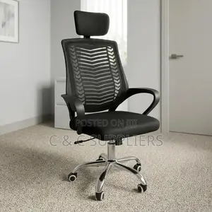 Home Study Mesh Chair With Headrest