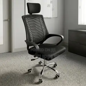 Home Study Mesh Chair With Headrest