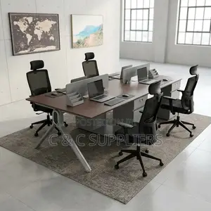Modular 4-Seater Imported Workstation