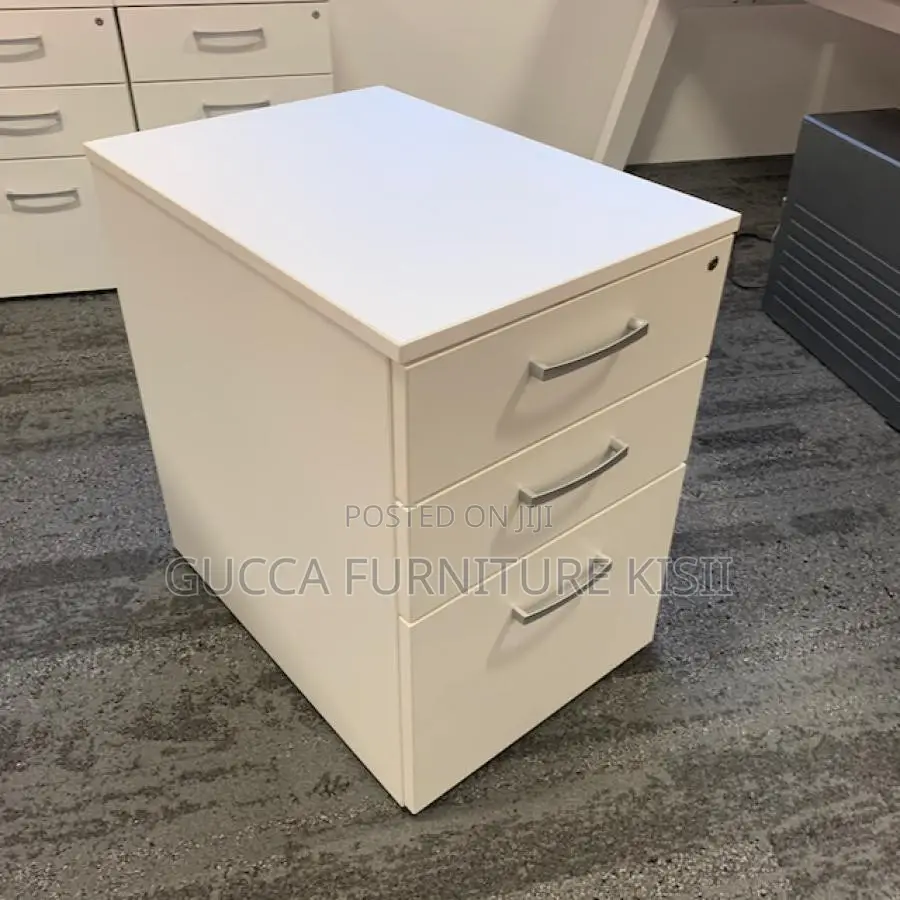 Office Cabinet; 3-Drawer Pedestal Office Cabinet