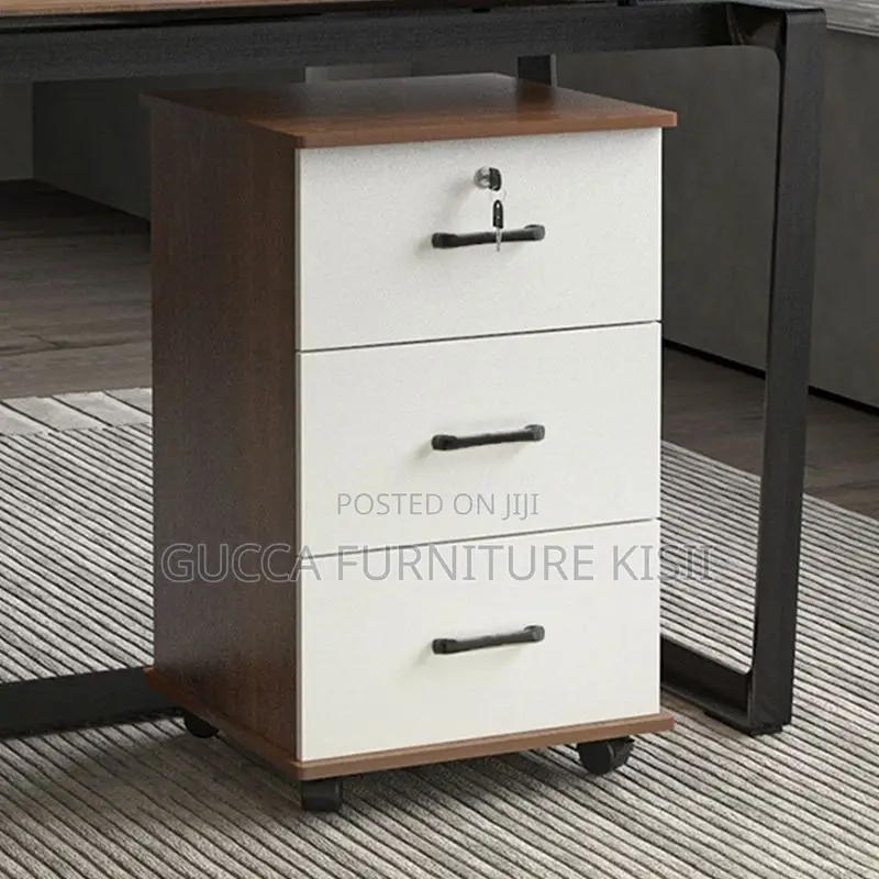 Office Cabinet; 3-Drawer Pedestal Office Cabinet