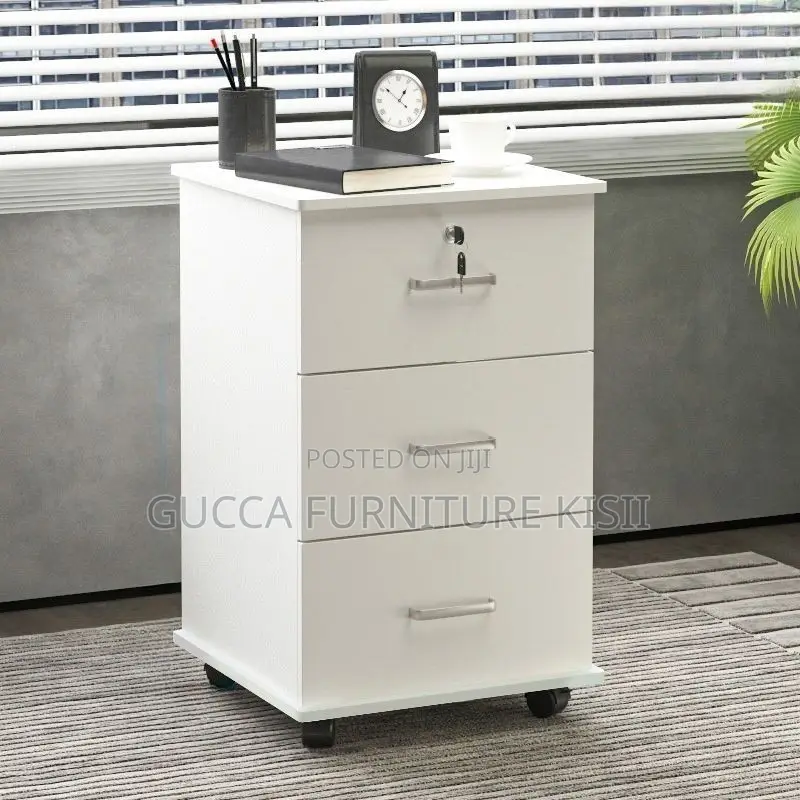 Office Cabinet; 3-Drawer Pedestal Office Cabinet