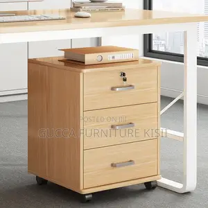 Office Cabinet; 3-Drawer Pedestal Office Cabinet
