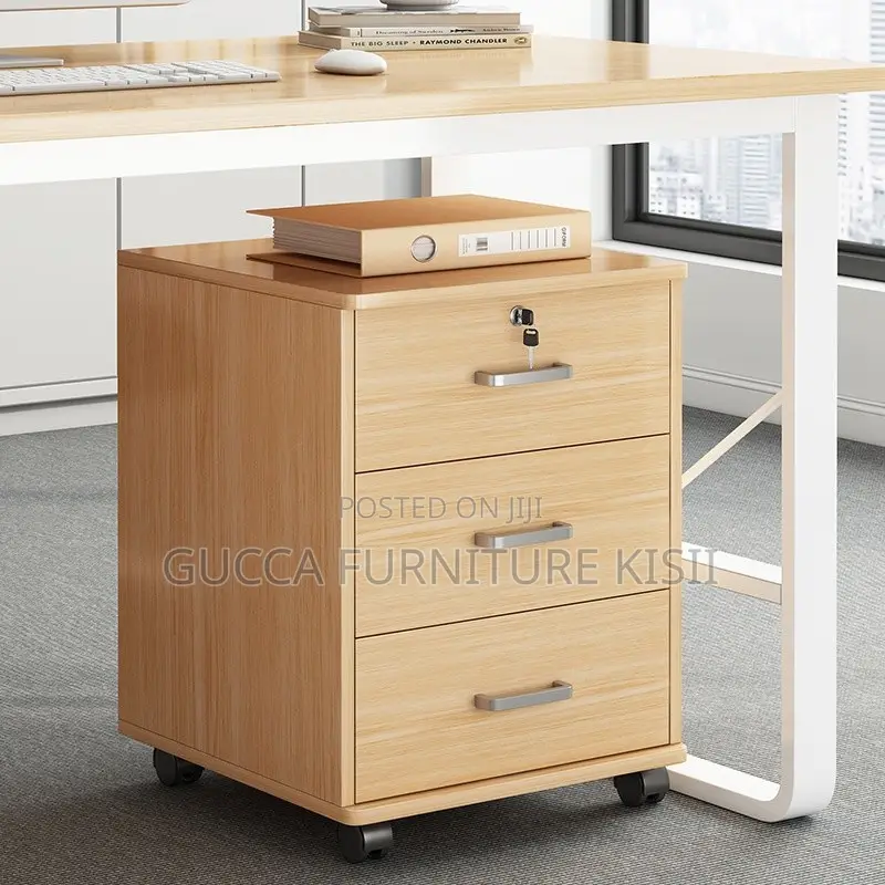 Office Cabinet; 3-Drawer Pedestal Office Cabinet