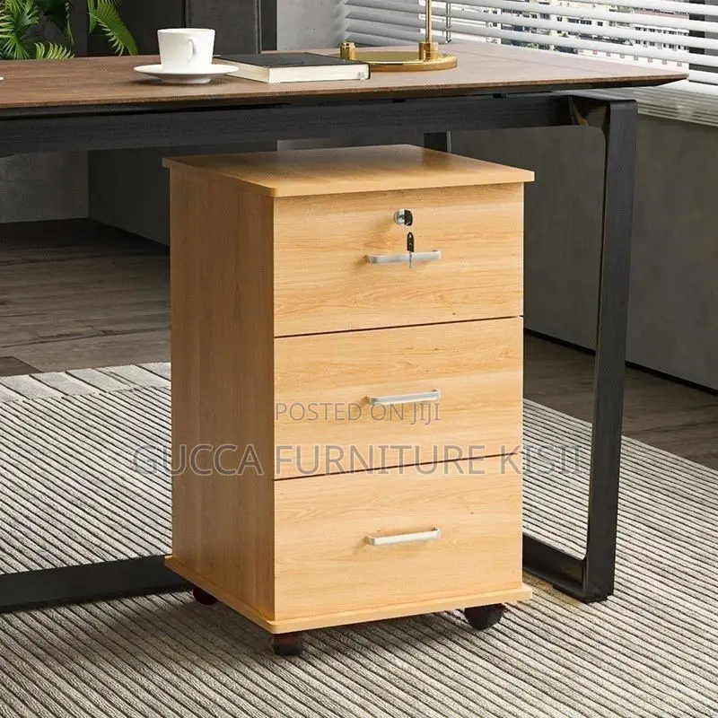 Office Cabinet; 3-Drawer Pedestal Office Cabinet