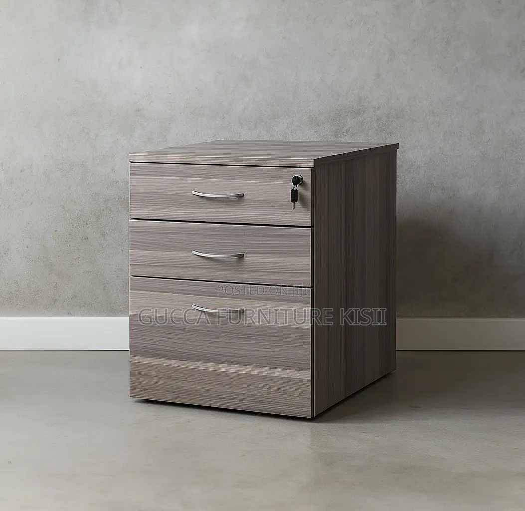 Office Cabinet; 3-Drawer Pedestal Office Cabinet