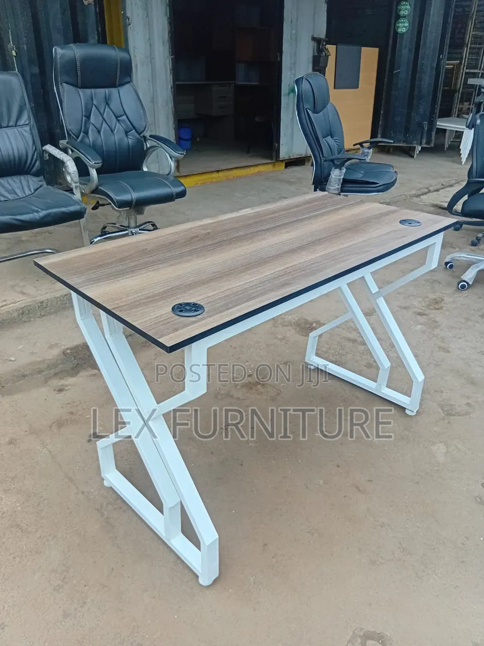 Metal Frame Office Desk