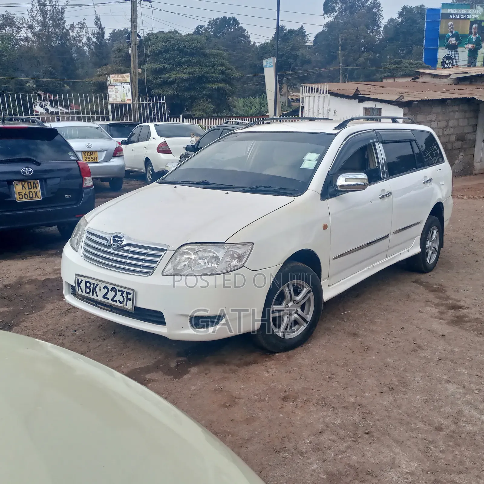 Toyota Corolla Fielder 2010 White
