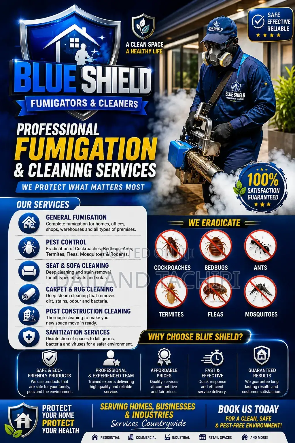 Cleaning and Fumigation Service's