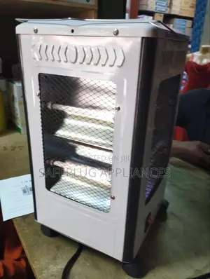 Nunix 5-Sided Quartz Room Heater With Adjustable Heat Settings