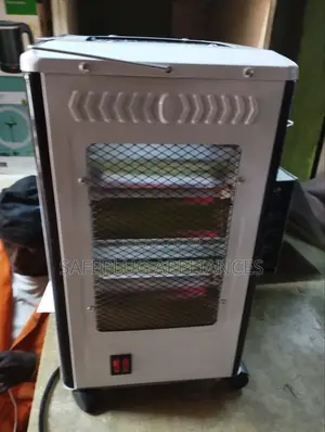 Nunix 5-Sided Quartz Room Heater With Adjustable Heat Settings