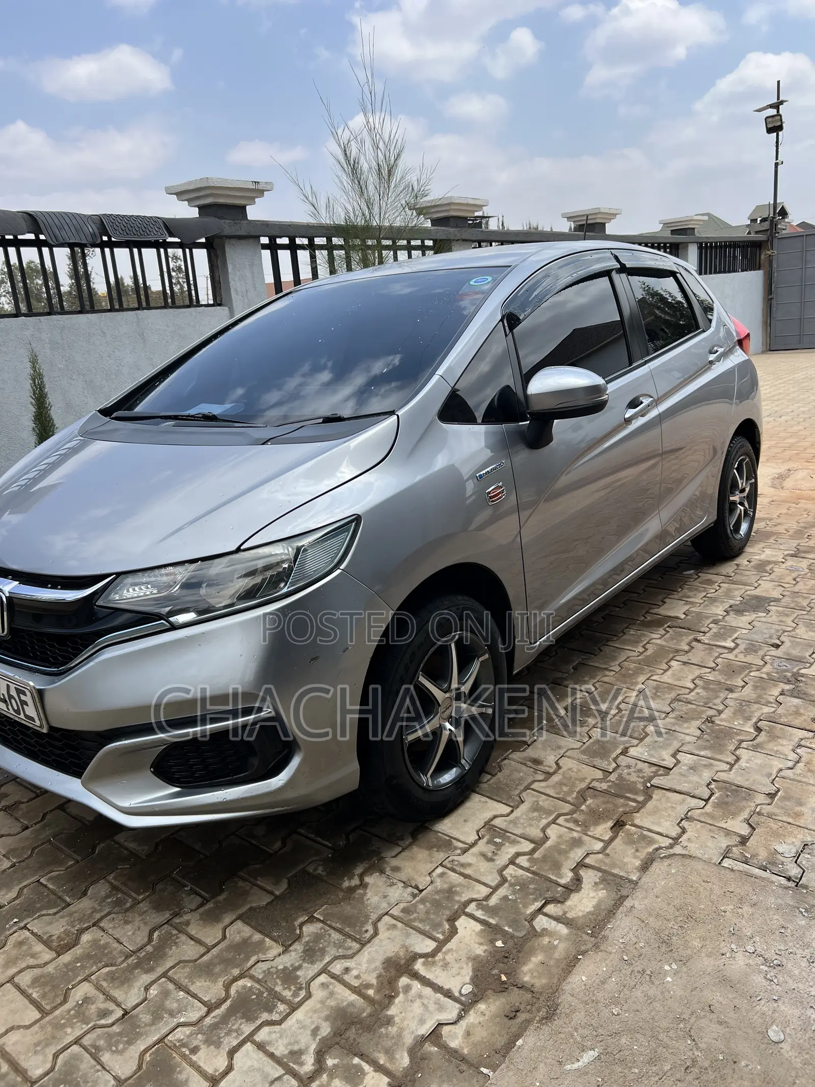 Honda Fit 2017 Gray