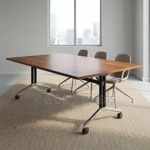 Foldable Boardroom Table-2400mm
