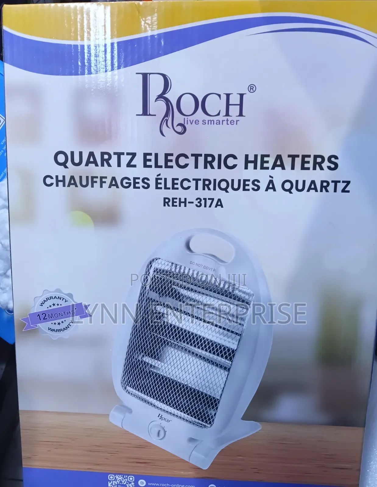 Roch Quartz Room Heater 400W and 800W