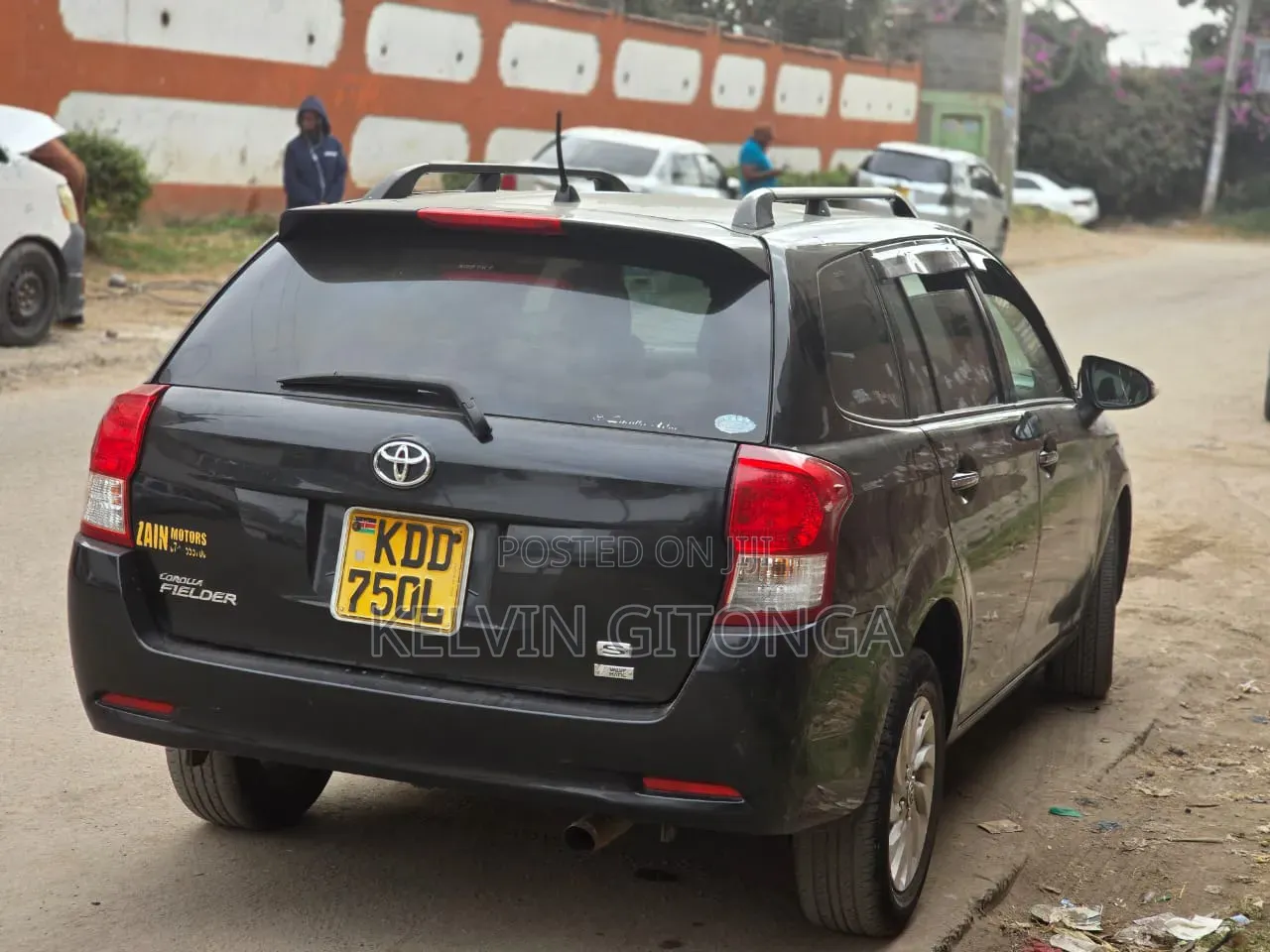 Toyota Corolla Fielder 2014 Black