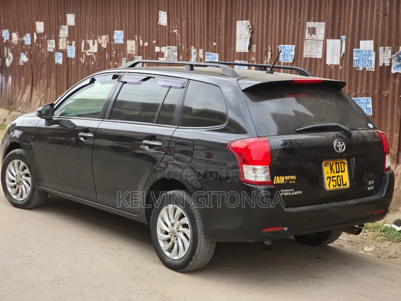 Toyota Corolla Fielder 2014 Black