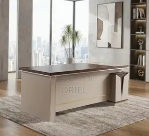 Office Desk : 1.8M Executive Office Table L-Shaped