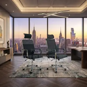 Office Chairs; High Back Metallic Executive Neolei Chair