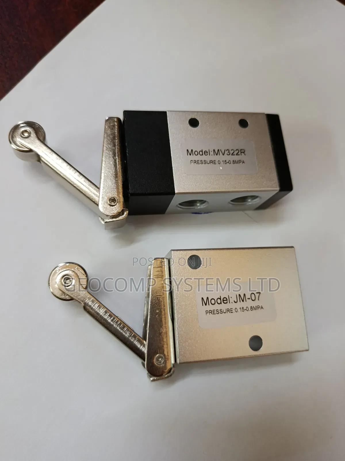 MV322R Pneumatic Mechanical Valve