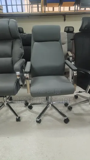 Grey Highback Office Chair