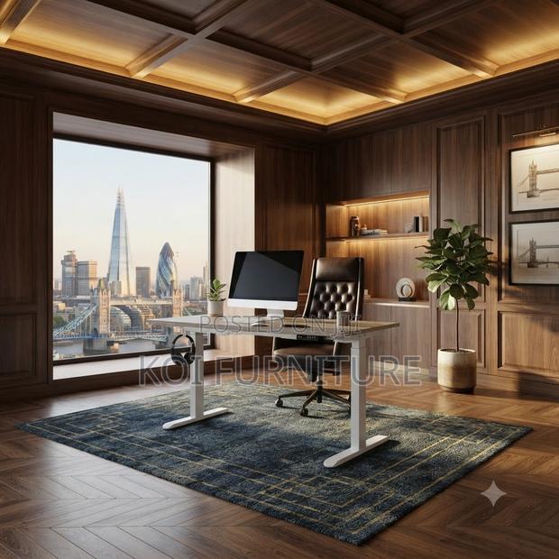 Office Desk; 1400mm Electrical Height Home Studio Desk - main view